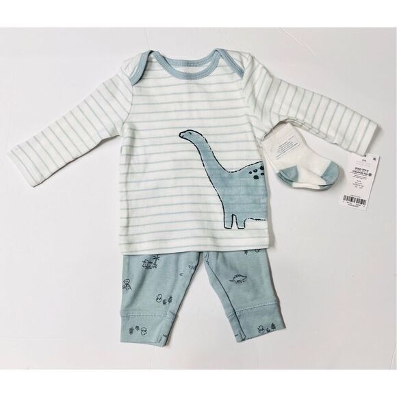 Carter’s 3 Piece Outfit  Boys Sz 3m   NWT - Picture 1 of 7